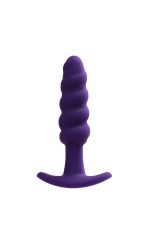 Twist Rechargeable Anal Vibe - Deep Purple - Image 3