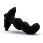 Anal Adventures- Platinum - Silicone Vibrating Prostate Massager 03- Black - Image 3