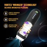 Quantumx Triple Action Automatic Stroker - Black - Image 2