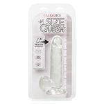Size Queen 6 inch/15.25 Cm - Clear - Image 9