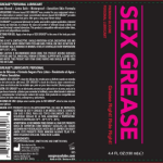Sex Grease Silicone Based 4.4 Oz