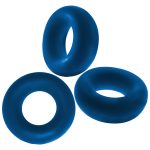 Fat Willy 3-Pack Jumbo C-Rings - Space Blue - Image 2