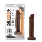 Dr. Skin Plus - 6 Inch Posable Dildo - Chocolate - Image 5
