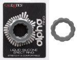 Alpha Liquid Silicone Erect Ring - Gray - Image 2