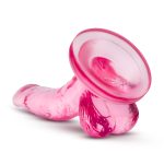 Naturally Yours - 4 Inch Mini Cock - Pink - Image 4