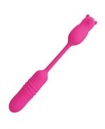 Pretty Love Nobikuma Thrusting Egg - Fuchsia - Image 4