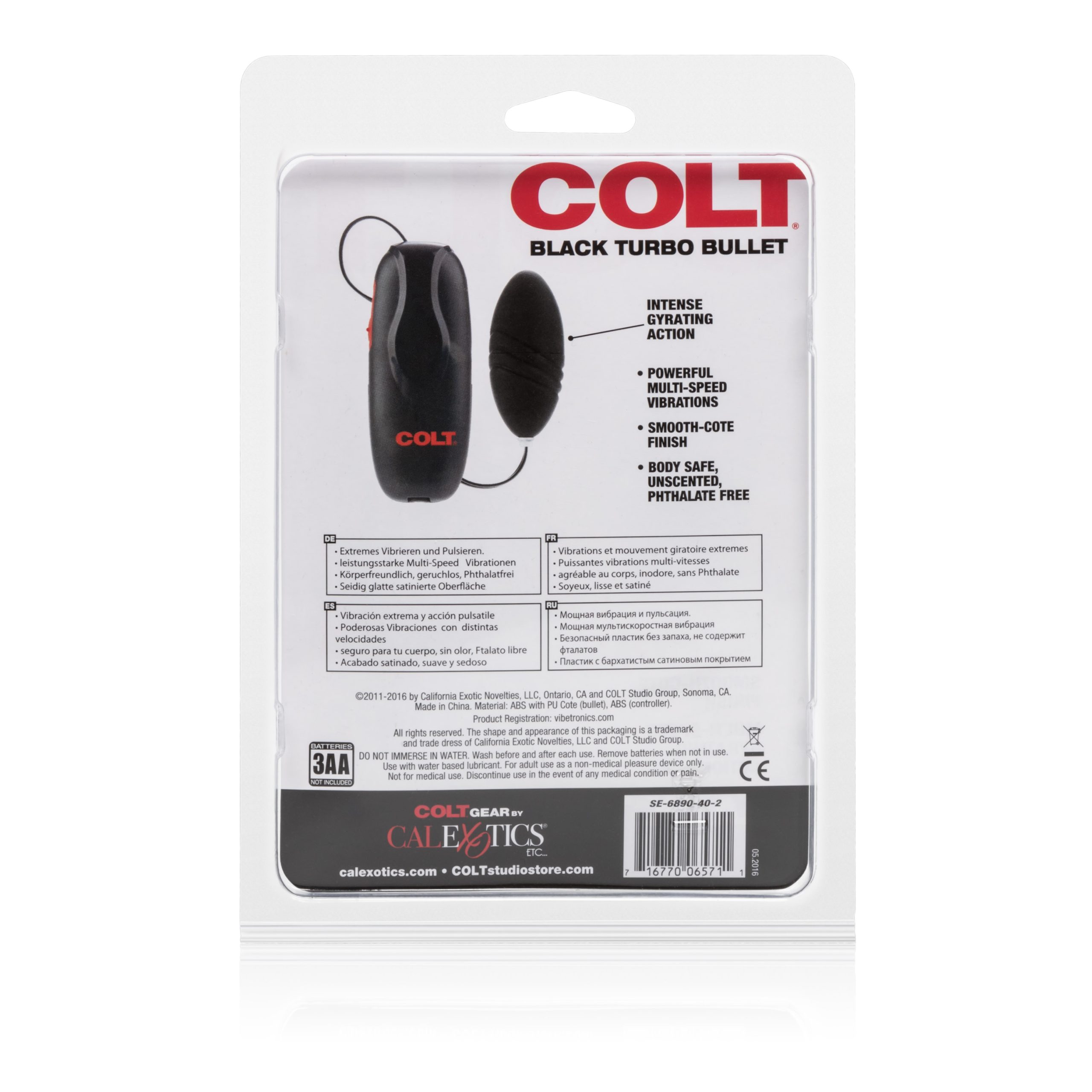 XyPfjv4ACeviJ06Y0QMUlpQCGSSrVg1N Colt Turbo Bullet - Black - Image 1