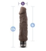 X5 Plus - Hard on Vibrating 9 Inch Dildo - Brown - Image 6