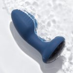 Frenzy App-Controlled Rotating Anal Vibrator - Blue - Image 2