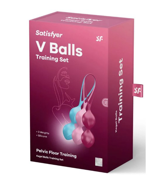 YAykzGM5 Satisfyer v Balls Set of 3 - Image 1