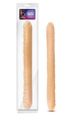 B Yours 18 Inch Double Dildo - Beige - Image 2