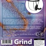 Cloud 9 Grind Insertable Vibe Suction Cup and Harness - Black