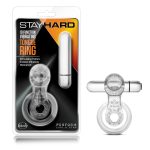 Stay Hard - 10 Function Vibrating Tongue Ring - Clear - Image 4