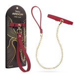 Temptasia Ardor - Collar and Leash - Red