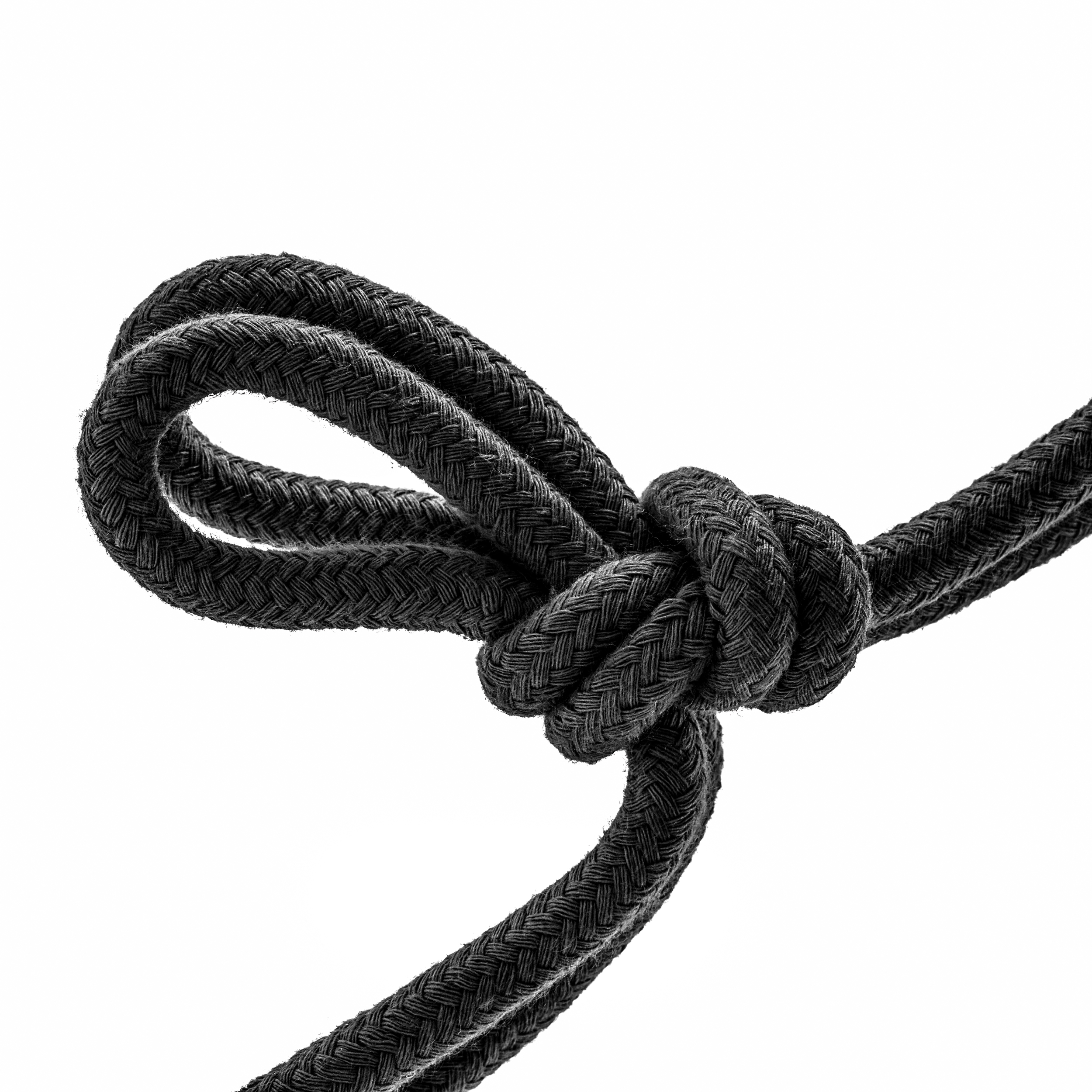 www.blushnovelties.com Temptasia - Bondage Rope - 32 Feet - Black - Image 1