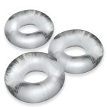 Fat Willy 3-Pack Jumbo C-Rings - Clear - Image 3
