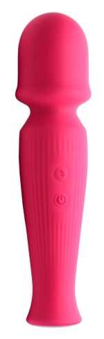 Silicone Wand Massager - Magenta - Image 3