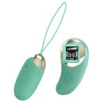 Mina Vibrating Remote Control Egg - Turquoise - Image 3