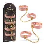 Temptasia Ardor Wrist and Ankle Restraints - Pink