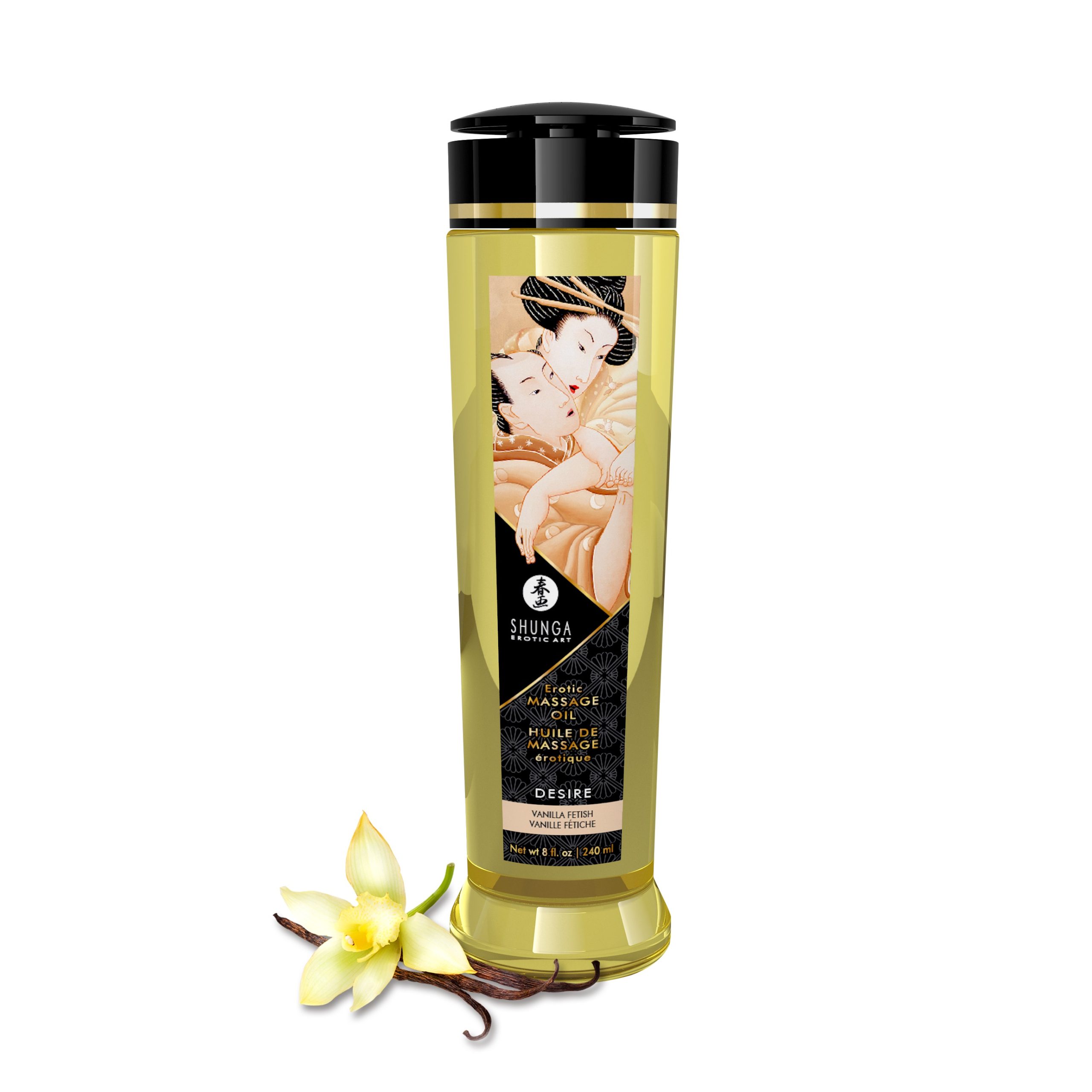 ZZmKwjSzIdVUZCdLIlOY57eRXb9wkAZj Massage Oils - Desire - 8 Fl. Oz. Vanilla - Image 1
