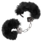 Ultra Fluffy Furry Cuffs - Black - Image 7