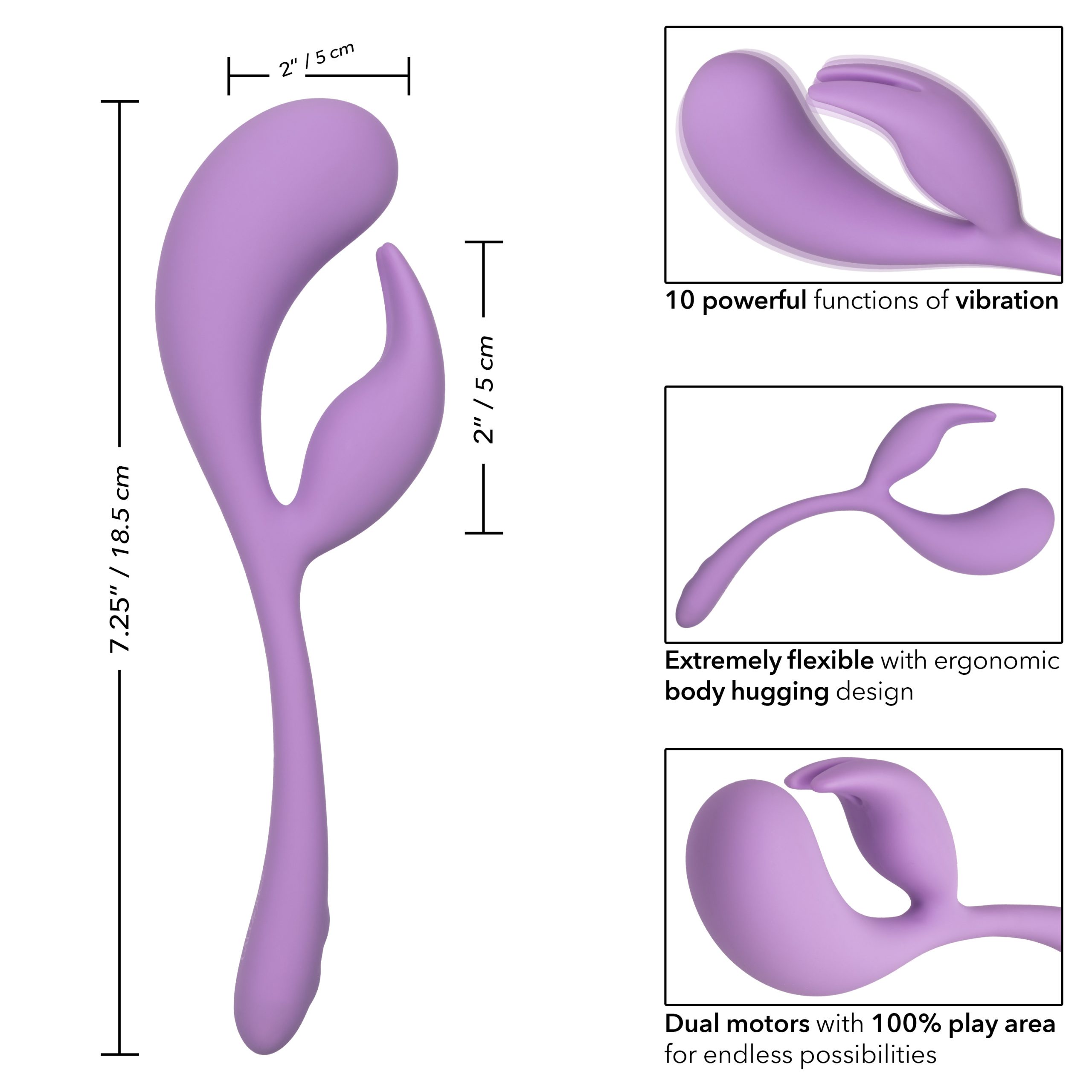 ZetMGuuINSENgIGt8ZfHqwbpXItQprFb Elle Liquid Silicone Dual Flicker - Image 1