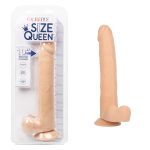 Size Queen 10 inch/25.5 Cm - Ivory - Image 9