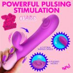 Clit Tapping Pulsing Rabbit - Purple - Image 4