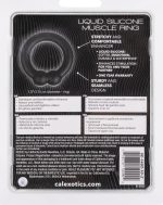 Alpha Liquid Silicone Muscle Ring - Black - Image 2