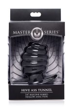 Hive Ass Tunnel Silicone Ribbed Hollow Anal Plug - Medium - Image 5