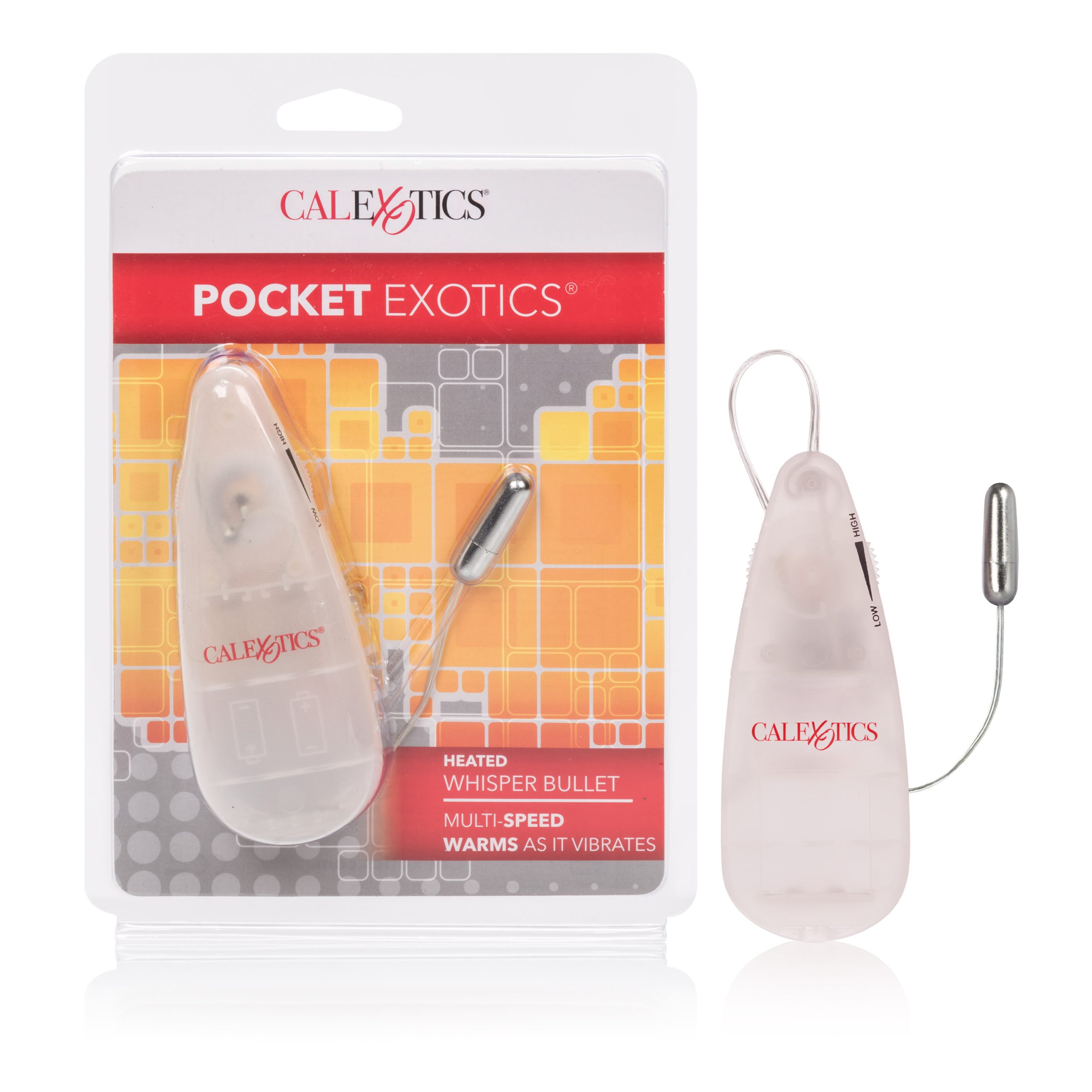 ZqtqezsrhFpg1XToHc2VLfQlaZmXEZYa Pocket Exotics Heated Whisper Bullet - Clear - Image 1