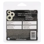 Alpha Glow-in-the-Dark Liquid Silicone 3 Ring Set - White - Image 2