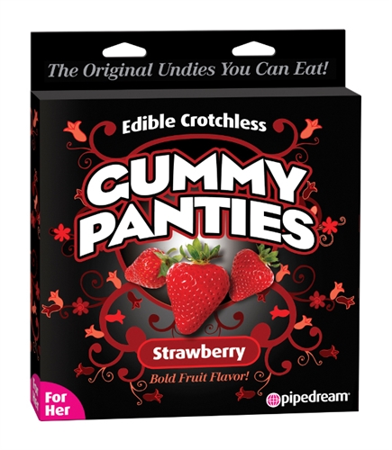 a153fdaa109af825d3e46404573374e9 Gummy Panties - for Her - Strawberry - Image 1