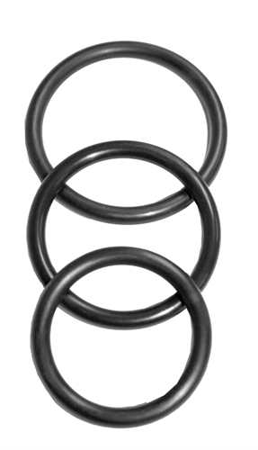 a1dcdc704a17d34caee360f78b1d673b Sex and Mischief Nitrile Cock Rings 3 Pack - Image 1