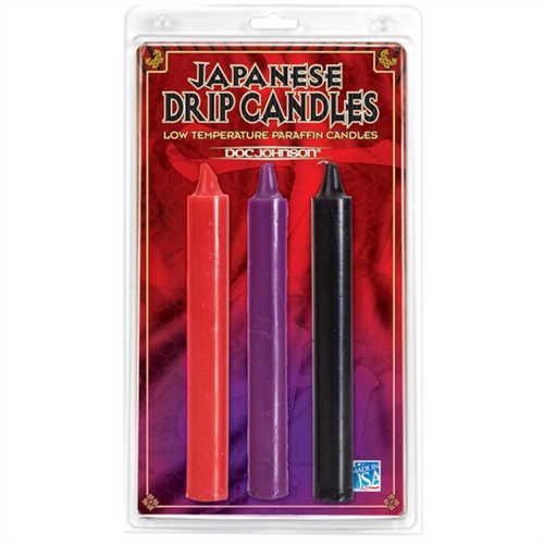 a282784c67202bdb4281491bc2822b27 Japanese Drip Candles Set of 3 - Assorted Colors - Image 1