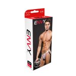 Logo Elastic Low Rise Mesh Jock - Small/meduim - White - Image 2