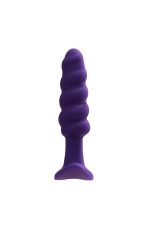 Twist Rechargeable Anal Vibe - Deep Purple - Image 2
