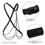 Euphoria Collection Plus Size Multi Chain Harness - Black - Image 3
