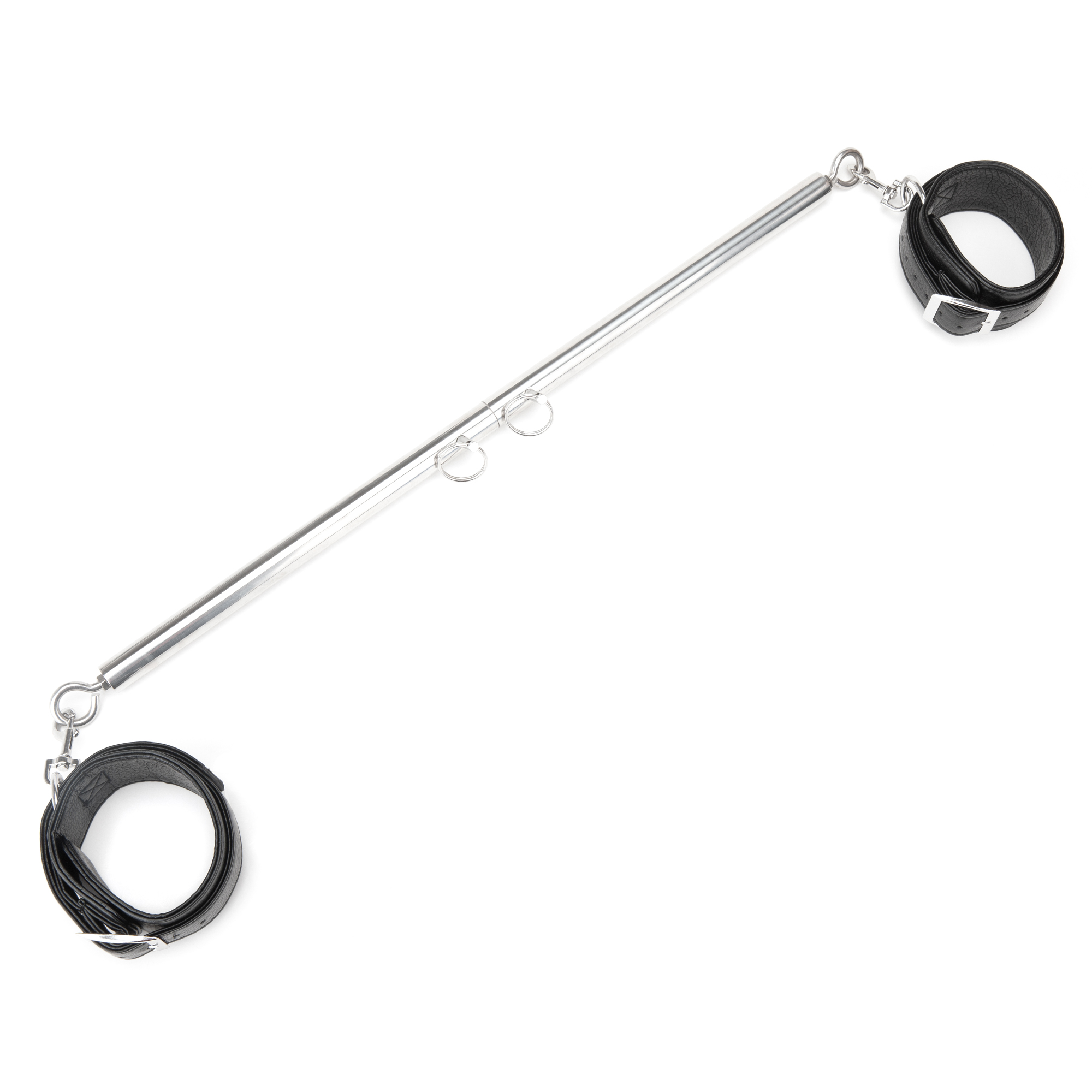 aN8nvB5cfuoYlJOOJanB2CODJzkw93WX Expandable Spreader Bar Set 24 Inches - 36 Inches With Detachable Leatherette Cuffs - Image 1