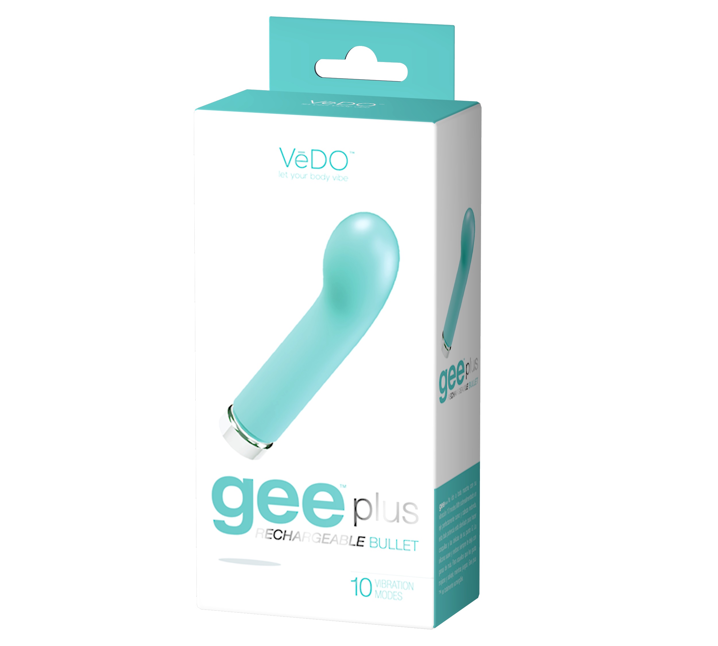 aU6cgY9zgH6ssUZrWsMjokdQXXNf1R9e Gee Plus Rechargeable Mini Vibe - Tease Me Turquoise - Image 1