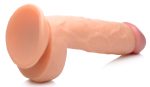 Pop Pecker 8.25 Inch Dildo With Balls - Light - Image 5