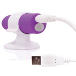Charged Positive Rechargeable Vibe - Grape - Image 2