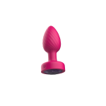 Twila Twirling Purple Gem Light Up Vibrating Plug With Pnk Heart Remote - Image 10