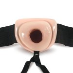 Dr. Skin - 6 Inch Hollow Strap on - Vanilla - Image 2
