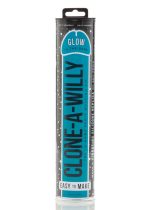 Clone-a-Willy Glow-in-the-Dark Kit - Blue - Image 2