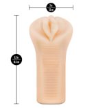 Enlust Emma Male Masturbator With Bullet Vibrator - Beige - Image 4