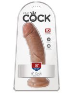 King Cock 8 Inch Cock - Tan - Image 3