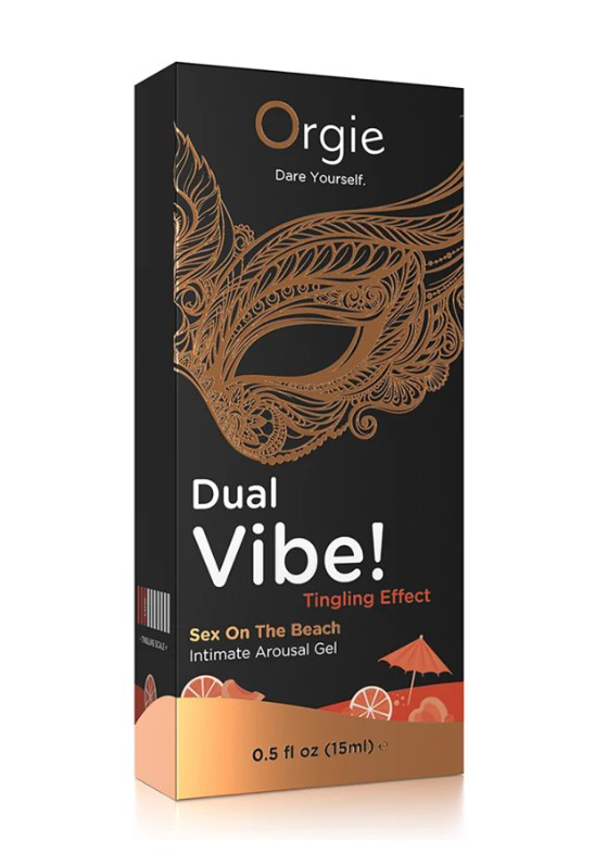 bCmSySAh Dual Vibe Sex on the Beach Kissable Liquid Vibrator 15ml - Image 1