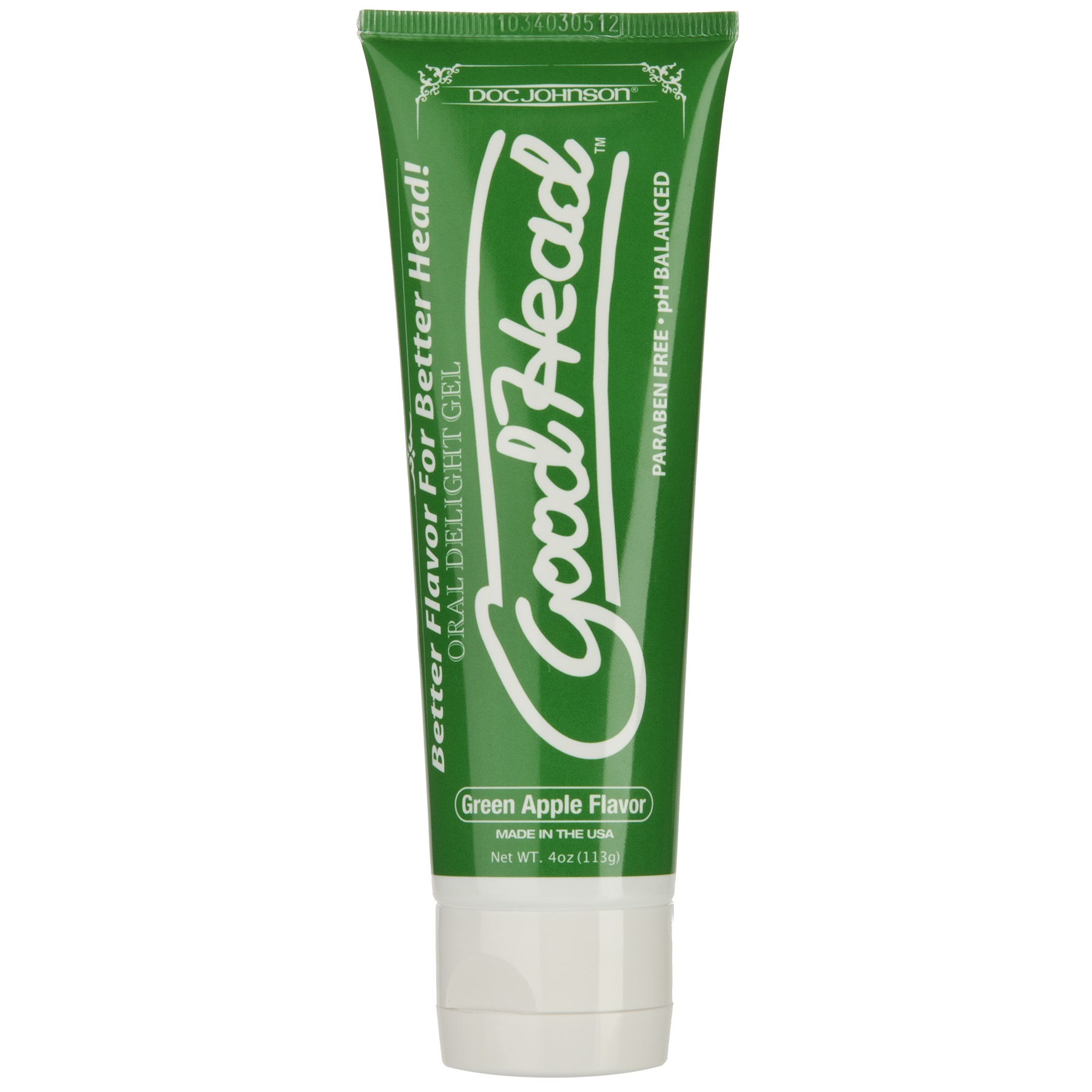 bCpv7iBXx36lWX9379s8FCGKwiCWW4Fj Good Head Oral Delight Gel 4 Oz - Green Apple - Image 1