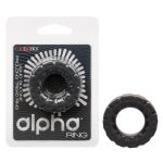Alpha Liquid Silicone Prolong Tread Ring - Black - Image 5